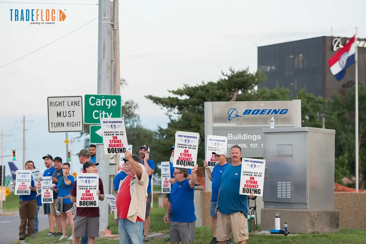 Boeing Workers Decline 24% Wage Hike, Strike Reaches 84 Days